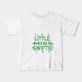 LITTLE MISS SWIFTIE Kids T-Shirt